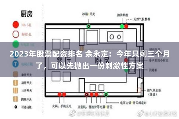 2023年股票配资排名 余永定：今年只剩三个月了，可以先抛出一份刺激性方案