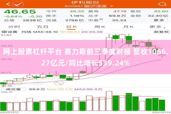 网上股票杠杆平台 赛力斯前三季度财报 营收1066.27亿元/同比增长539.24%